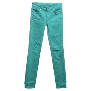 7 For All Mankind Cropped Skinny Jeans